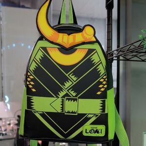 Green and Black Backpack